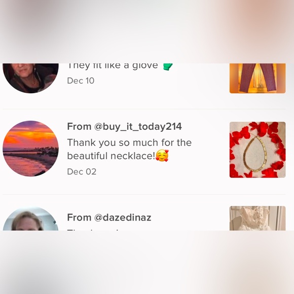 🌹18” Gold Tone Necklace - Picture 3 of 8